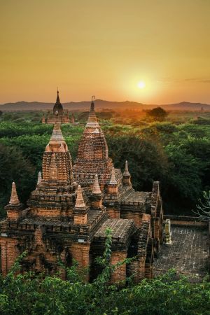 1. Platz "Tempel - Bagan - Myanmar" von Raphaela