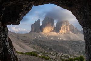 2.Platz 'Ein Fenster in die Dolomiten' von Jan Wagner 2.Platz 'Ein Fenster in die Dolomiten' von Jan Wagner