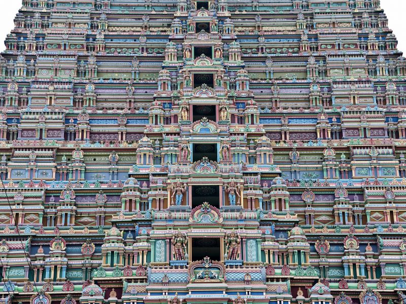 Tempelfassade v. Srinagam Tempelfassade v. Srinagam