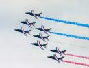 3.Platz 'Viele franz&ouml;sische Flieger - Patrouille de France' von Ralf Wandke