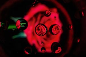 7.Platz 'Wassertropfenspiegelung' von Samantha Mitosinka